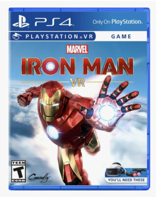 Marvel's Iron Man VR PS4 [Brand New] Sony PlayStation 4 Video Game Marvel New