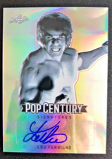 LOU FERRIGNO 2018 LEAF POP CENTURY AUTO CARD SILVER RARE THE HULK