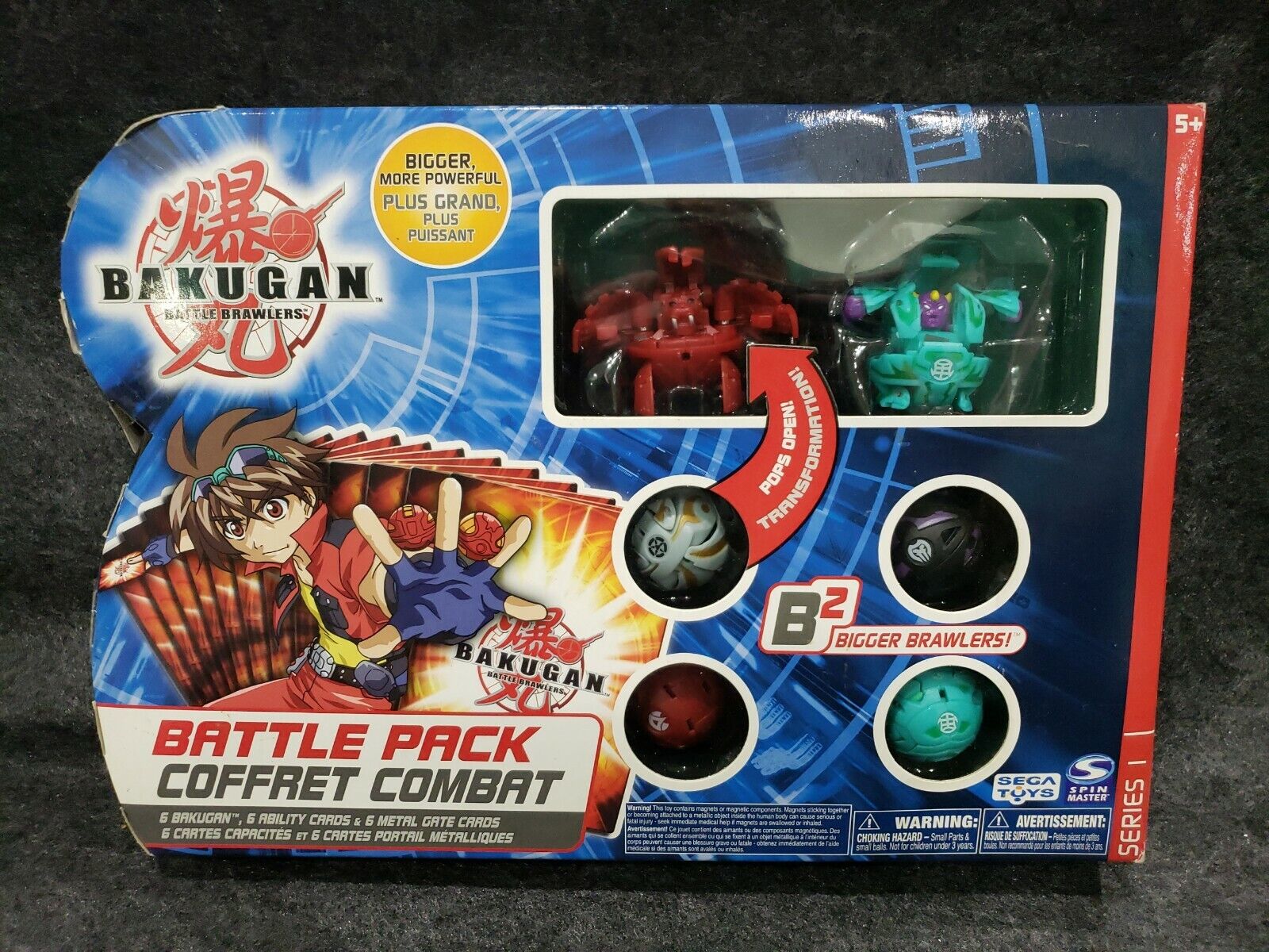 Bakugan battle pack b2 bigger brawlers series 1 NIB