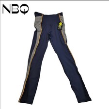 C9 Champion Training Leggings Compression Womens Pockets Blue Size Small