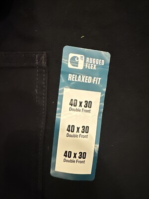 Mens's Carhartt Relaxed Fit Rugged Flex Duck Utility Black Work