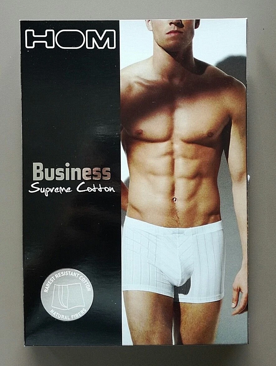 MAXI BOXER HOMME BUSINESS SUPREME COTON BLANC LÉGER TAILLE S LIVRAISON BASSE WD