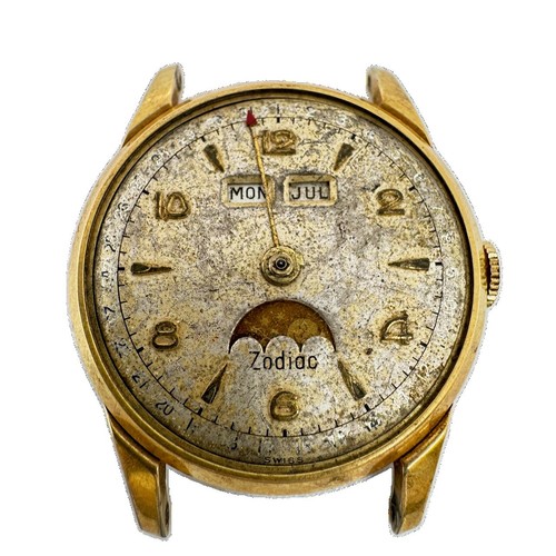 Zodiac Moon Phase Wristwatches for sale - eBay