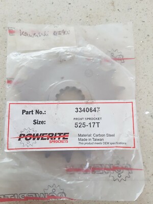 Kawasaki Z900 Powerite Kettenrad vorne