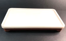 Tupperware Bacon Keeper Red Meat Marinade Container w/Lid 1292-6 Vintage