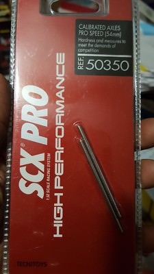 scx pro high performance calibrated axles Pro rally 54mm 50350
