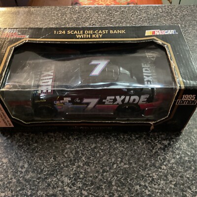 MIB Racing Champions 1:24 1995 Exide #7 Geoff Bodine Bank New