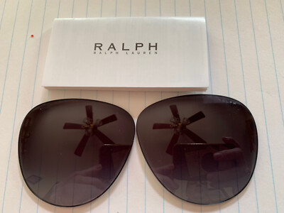 Polo Ralph Lauren 4107 Replacement Sun Lenses In Gray Gradient Plastic 60mm New