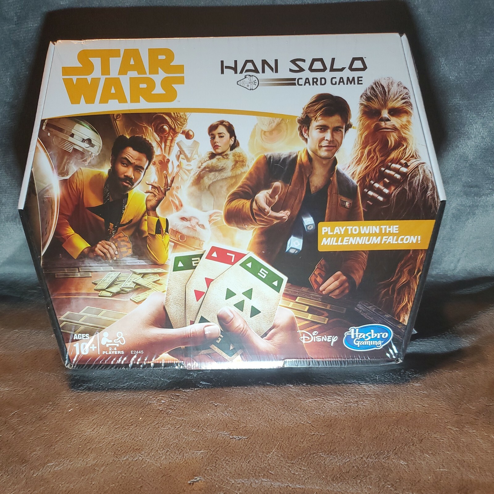 17 Hasbro Star Wars Han Solo Card Game E2445 Melennium Falcon Factory For Sale Online Ebay
