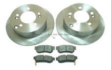 REAR 2 BRAKE DISCS AND PADS SET NEW FOR HYUNDAI XG 30 XG30 2.5 3.0 1999-2003