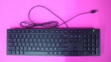 Genuine Dell USB Wired Multimedia English Keyboard KB216t RKR0N