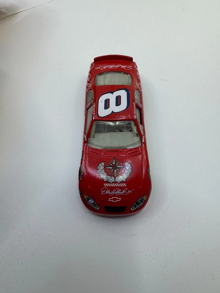 Dale Earnhardt jr 8 diecast 2.5 Car In 3.0" Case Action Red Moto Sports - Image 4 of 4