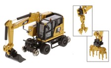 MODELLINO MEZZI CANTIERE STATICO DIECAST MASTER CAT M323F ESCAVATORE SCALA 1:87