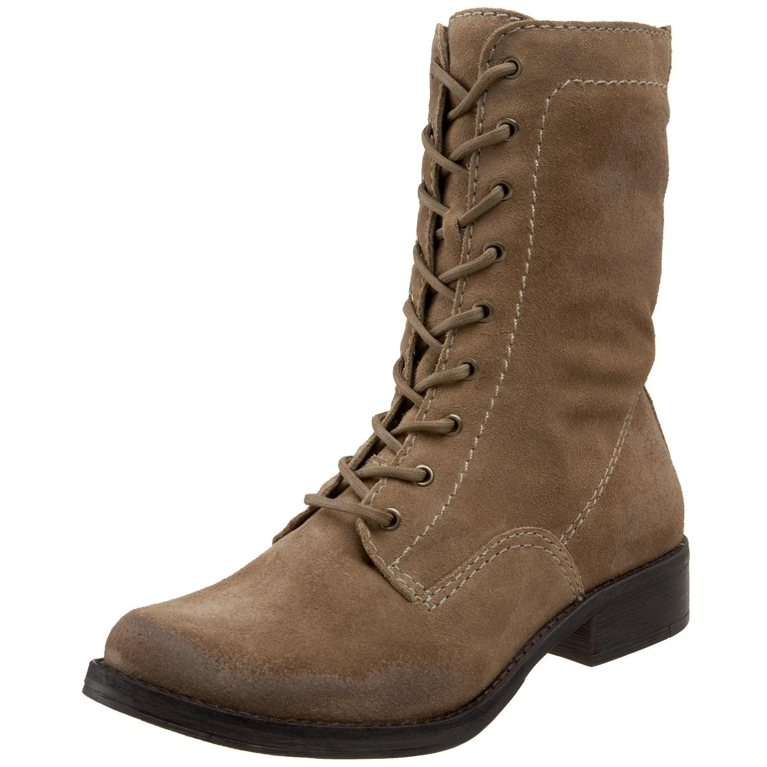 MIA Women's Boot Camp Boot,Stone Suede,6 M US