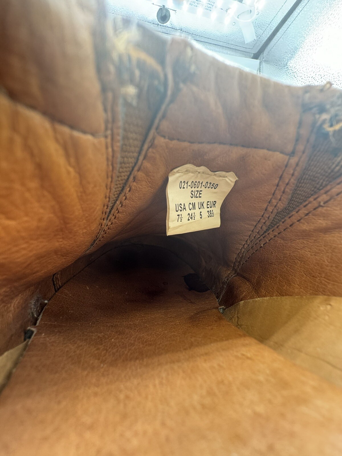 Roper Men's US 7.5 Performance Slip-On Ostrich Ca… - image 7