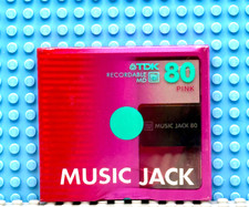 MD    TDK MUSIC JACK PINK 80 BLANK MINI DISC  1  SEALED 
