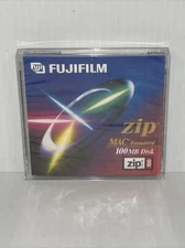 Fujifilm 100MB Mac Formatted Zip Disc New Sealed ATOMM Technology Apple Product