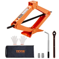 VEVOR Scissor Jack 2.5 Ton 5512lbs Steel Scissor Car Lift Jack Kit w/Lug Wrench