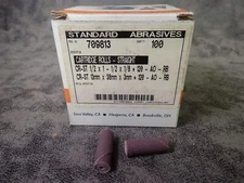 Standard Abrasives 709813 1/2"x1 1/2" Aluminum Oxide Cartridge Roll 100 Pack W5