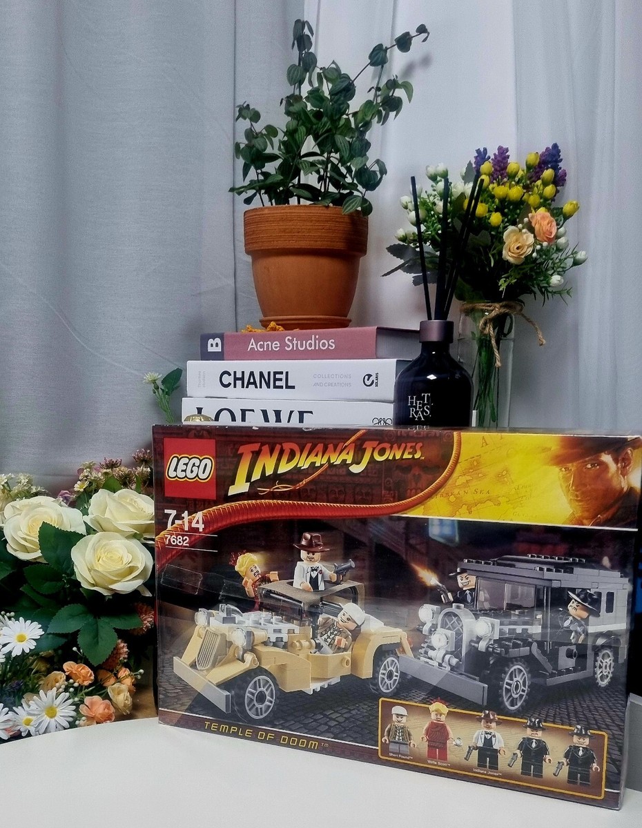 Lego 7682 Indiana Jones Shanghai Chase Retired Set New Sealed In Box  Unopened