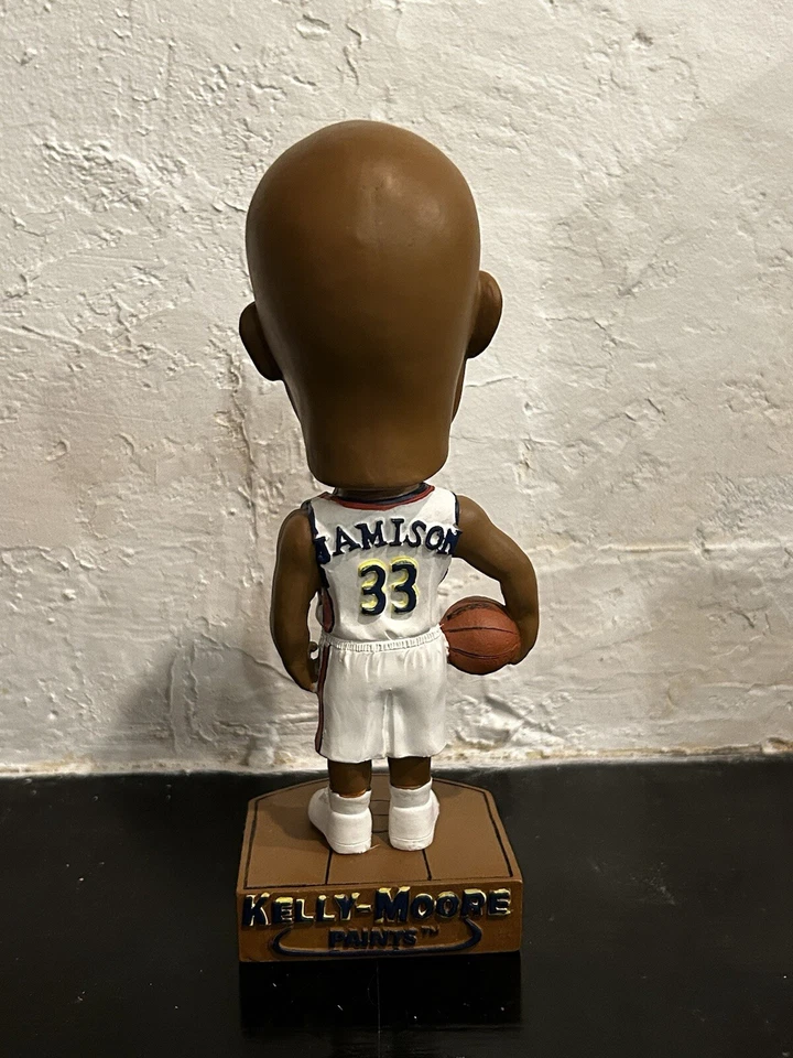 Bobblehead vintage Antawn Jamison Golden State Warriors SGA en caja original Foto 4 de 4