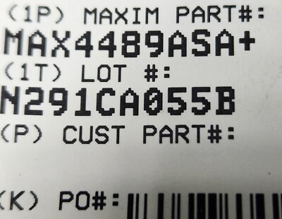 MAXIM MAX4489ASA+ MAX4489ASA MAX4489  Op Amps SO8