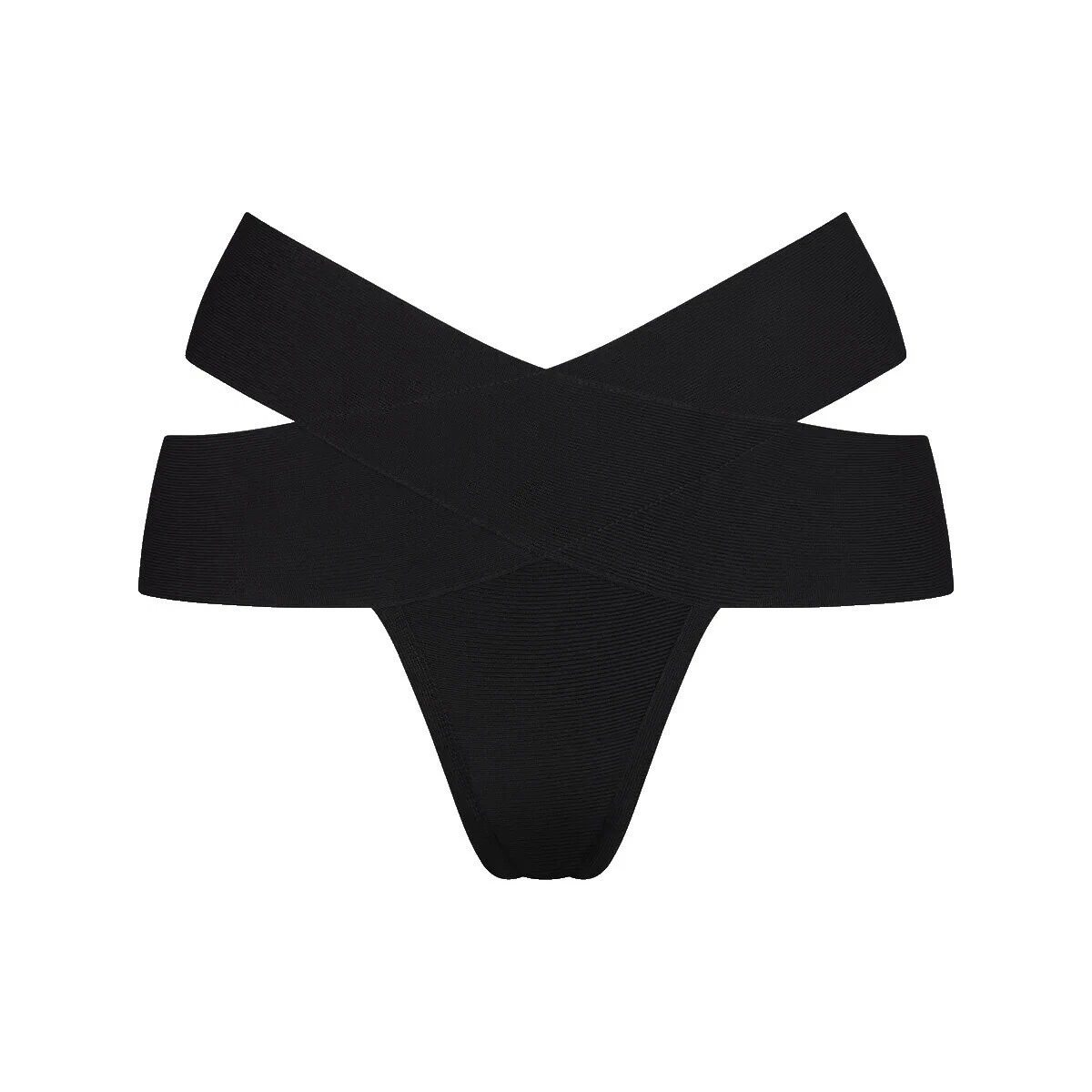 Cotton Black Regular Size Swimwear for Women