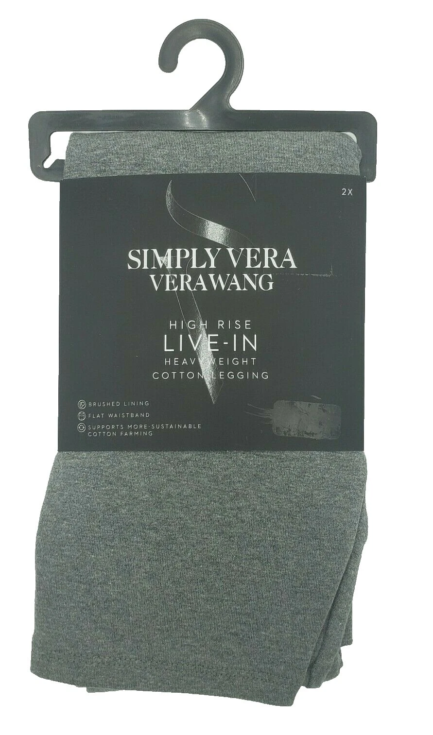 Mezcla de algodón Simply Vera Vera Wang Leggings para Mujer