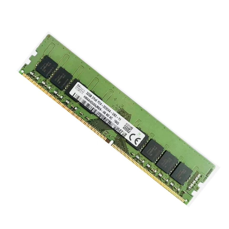 Hynix 64GB (2X32GB) DDR4 3200MHz PC4-25600 2RX8 UDIMM Memory Ram HMAA4GU6AJR8N - Image 4 of 4