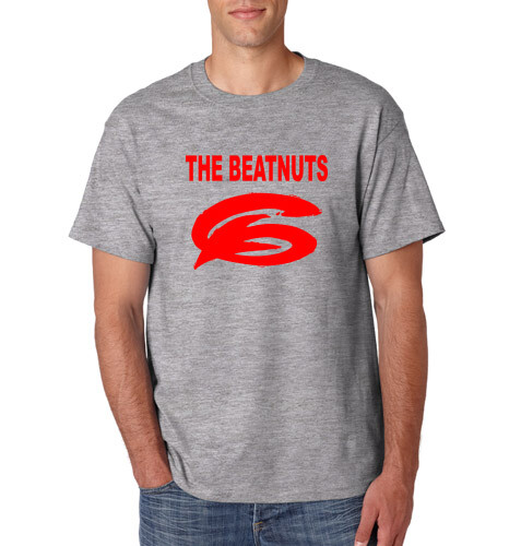 THE BEATNUTS Logo T-Shirt Old School Retro Rap DJ Mc Beat Nas Hip
