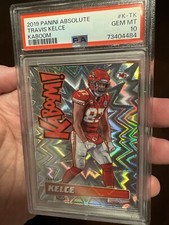 2019 Travis Kelce KABOOM 💥 #K-TK 💎 PSA 10 GEM MT 💎
