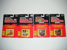 Racing Champions 1/144 Scale Diecast NASCAR Cars LOT OF 4