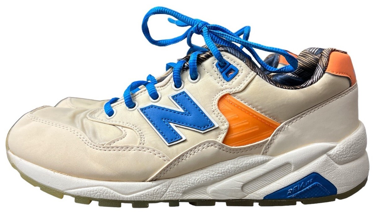 New Balance 580 RevLite Beige/Blue/Orange Size