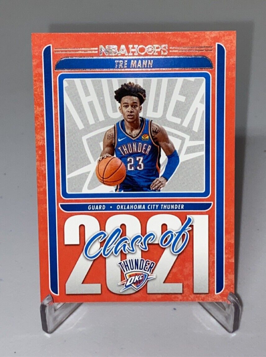 2021-22 Panini NBA Hoops Tre Mann RC Rookie Basketball Class Of 2021 #22