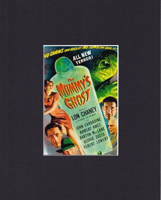 8X10'' Matted Print Art Poster Classic Horror Film Movie: The Mummy's Ghost