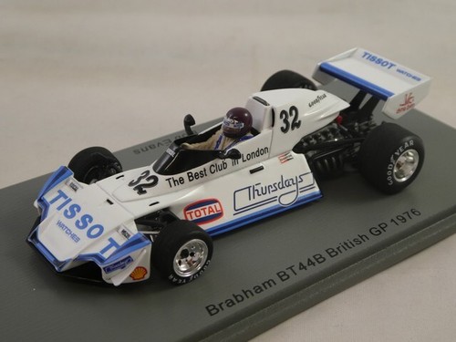 BRABHAM BT44B N ° 8 VAINQUEUR GP BRÉZIL PACE 1975 SPARK 1/18
