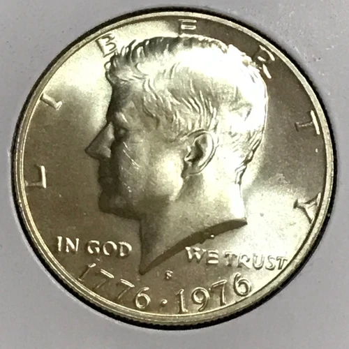 U.S. Kennedy Half Silver Gem BU  1976-S