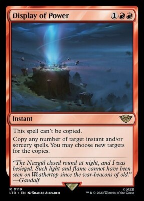 Display of Power ~ Der Herr der Ringe [ NM ] [ Magic MTG ]