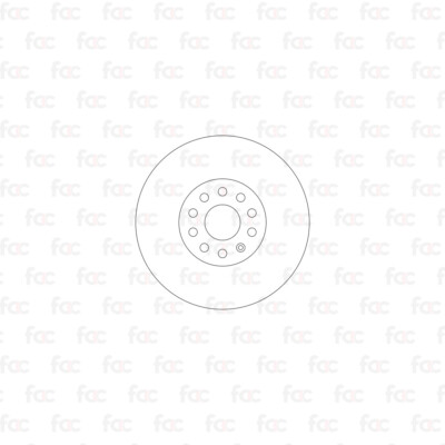 Brake Disc Rotors For Volkswagen Sharan Mk2 Front Axle Abtex BD1781V