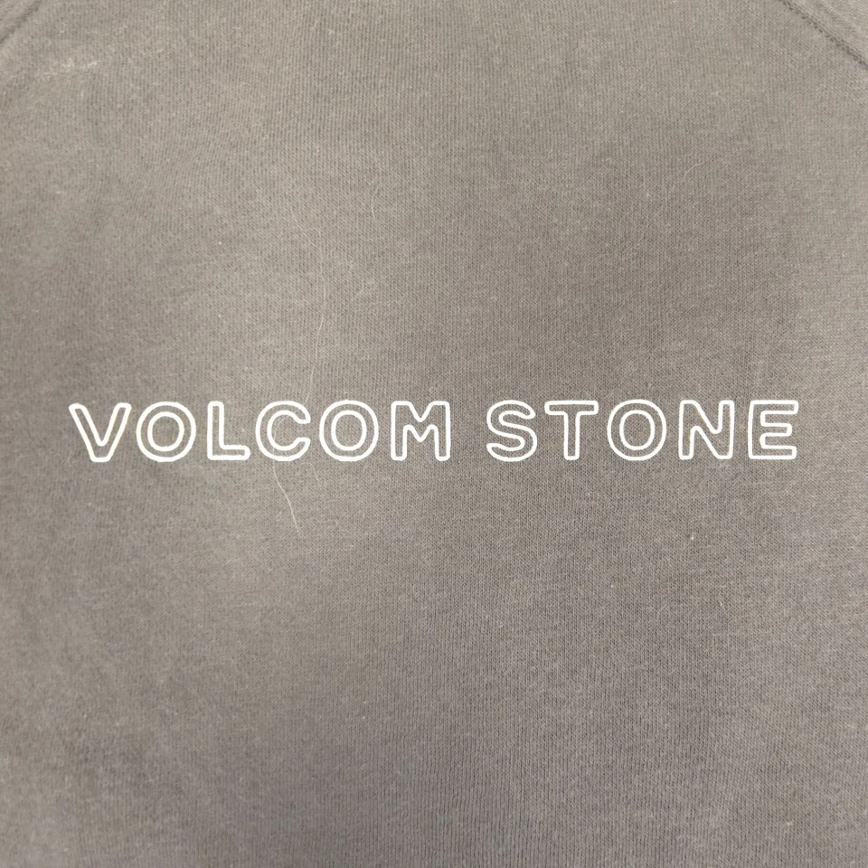 Volcom Jumper Womens MEDIUM black winter long sleeve crew neck Size M - Image 2 of 4