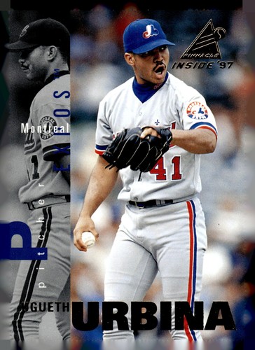 1997 Pinnacle Inside Ugueth Urbina #91 card