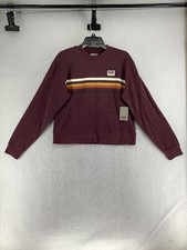 Vans Off the Wall Pullover Lightweight Maroon Sweatshirt Medium