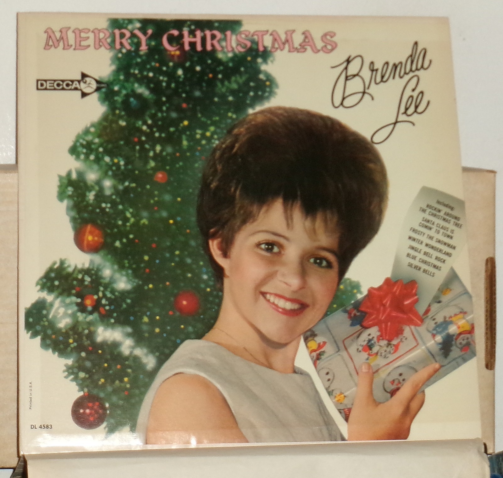 Brenda Lee – Merry Christmas From Brenda Lee - 1964 Mono Vinyl LP Record Album