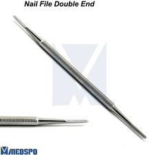 Chiropody Podiatry Ingrown Toe Nail File Double End Manicure Pedicure Tools CE