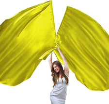 2 Set 55" Worship Flags for Dance Praise Dance Flags with Scalable Rods Church P