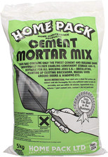 Home Pack Mortar Mix Cement and Sand Ready to Use Ideal for Bricklaying Pointing