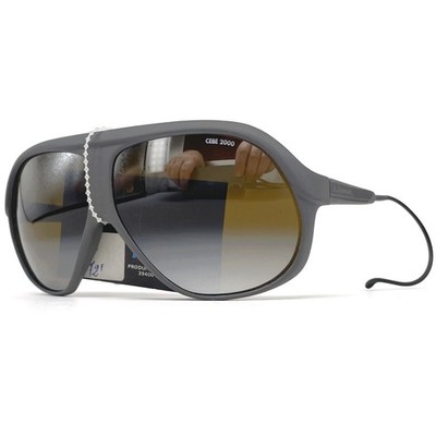 Vintage CEBE 1902 J.STENMARK Sport sunglasses - France 1990's - Grey - Mirrored