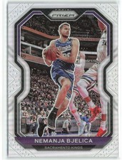 Nemanja Bjelica 2020-21 Panini Prizm Silver Sacramento Kings #190