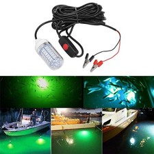 IP68 Wasserdicht 12V Led Gr&uuml;n Angeln Licht Gewinnen Garnelen Tintenfisch Lampe