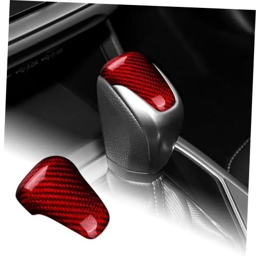 Hard Carbon Fiber for Subaru Crosstrek Impreza 2024 2025 Car Gear Shift Knob